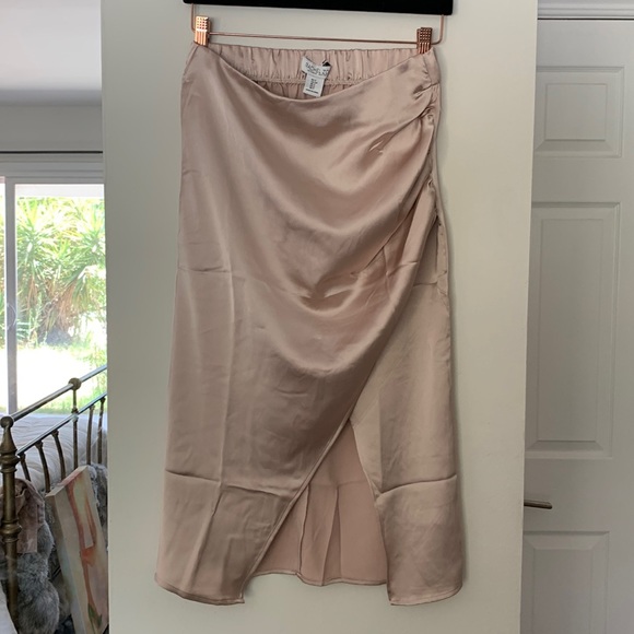 Rachel Zoe Silk look Skirt Size S - Picture 1 of 8